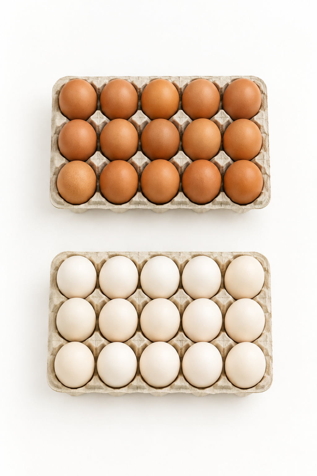 15 lohman brown + 15 double yolk eggs + free delivery